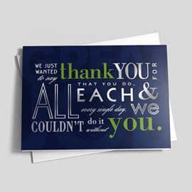 Thank You Cards